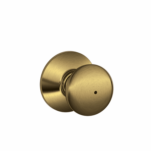 SCHLAGE RESIDENTIAL F40-PLY-609 F40 Plymouth Privacy Knob Lock F40PLY609 F40 PLY 609