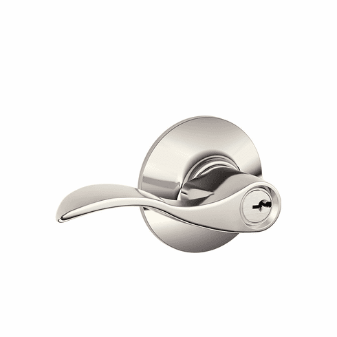 SCHLAGE RESIDENTIAL F51A-ACC-618 F51A Accent Keyed Entry Lever Lock F51AACC618 F51A ACC 618