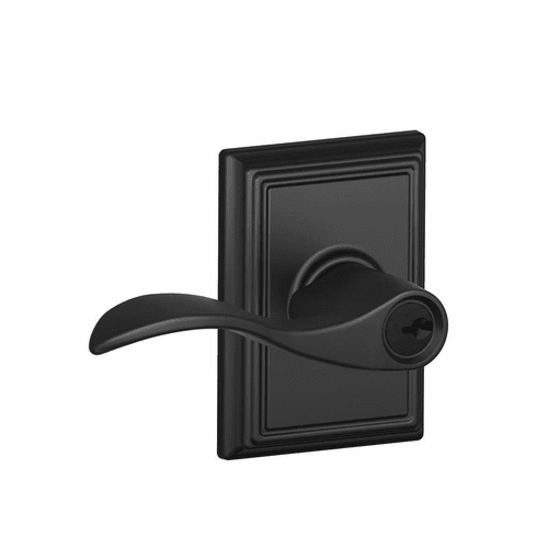 SCHLAGE RESIDENTIAL F51A-ACC-622-ADD F51A Accent Keyed Entry Lever Lock With Addison Trim F51AACC622ADD F51A ACC 622 ADD