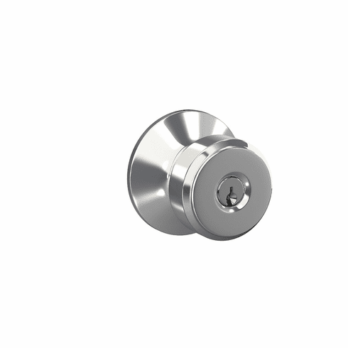 SCHLAGE RESIDENTIAL F51A-BWE-625 F51A Bowery Keyed Entry Knob Lock F51ABWE625 F51A BWE 625