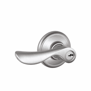 SCHLAGE RESIDENTIAL F51A-CHP-626 F51A Champagne Keyed Entry Lever Lock F51ACHP626 F51A CHP 626