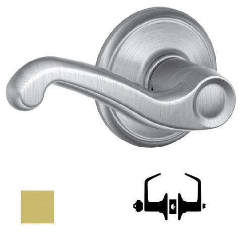 SCHLAGE RESIDENTIAL F51A-FLA-608 F51A Flair Keyed Entry Lever Lock F51AFLA608 F51A FLA 608