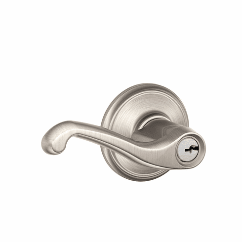 SCHLAGE RESIDENTIAL F51A-FLA-619 F51A Flair Keyed Entry Lever Lock F51AFLA619 F51A FLA 619