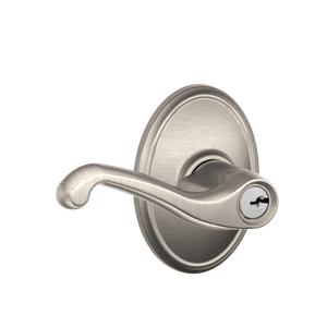 SCHLAGE RESIDENTIAL F51A-FLA-619-WKF F51A Flair Keyed Entry Lever Lock With Wakefield Trim F51AFLA619WKF F51A FLA 619 WKF
