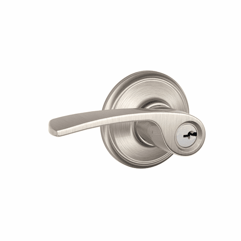 SCHLAGE RESIDENTIAL F51A-MER-619 F51A Merano Keyed Entry Lever Lock F51AMER619 F51A MER 619