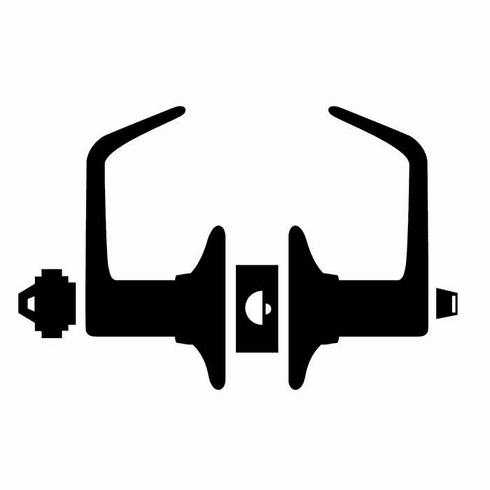 SCHLAGE RESIDENTIAL F51A-MER-622-ADD F51A Merano Keyed Entry Lever Lock With Addison Trim F51AMER622ADD F51A MER 622 ADD
