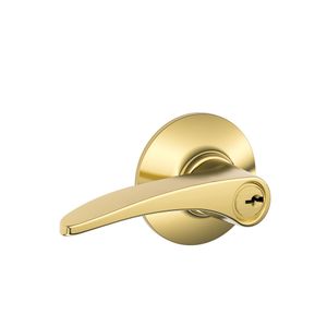 SCHLAGE RESIDENTIAL F51A-MNH-605 F51A Manhattan Keyed Entry Lever Lock F51AMNH605 F51A MNH 605
