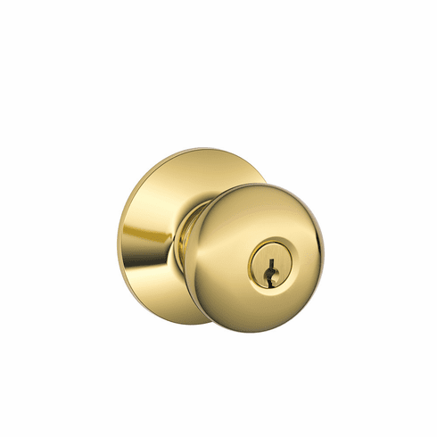 SCHLAGE RESIDENTIAL F51A-PLY-605 F51A Plymouth Keyed Entry Knob Lock F51APLY605 F51A PLY 605