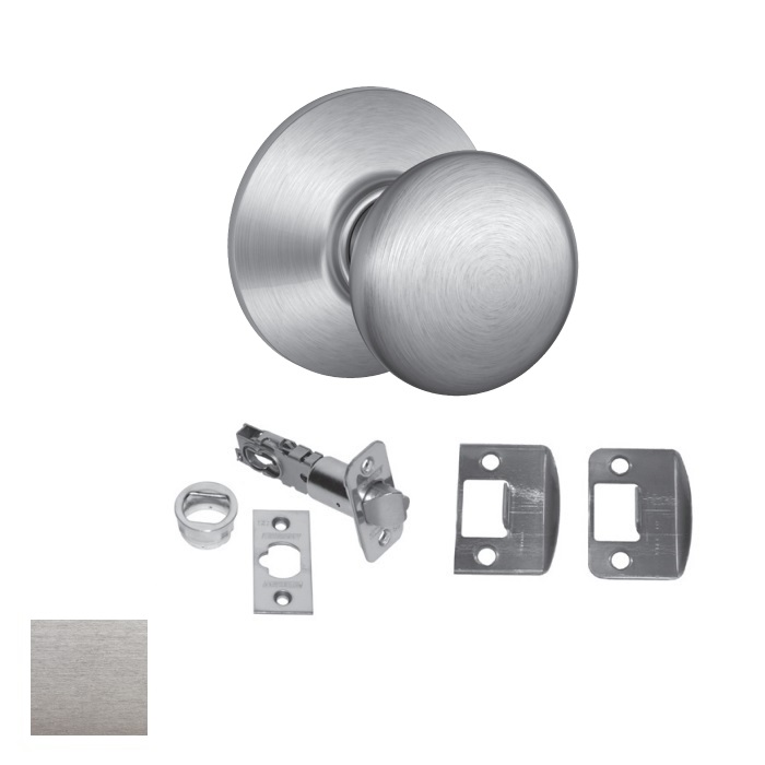 SCHLAGE RESIDENTIAL F51A Plymouth Keyed Entry Knob Lock