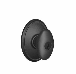 SCHLAGE RESIDENTIAL F51A-SIE-622-WKF F51A Siena Keyed Entry Knob Lock With Wakefield Trim F51ASIE622WKF F51A SIE 622 WKF