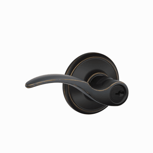 SCHLAGE RESIDENTIAL F51A-STA-716 F51A St. Annes Keyed Entry Lever Lock F51ASTA716 F51A STA 716