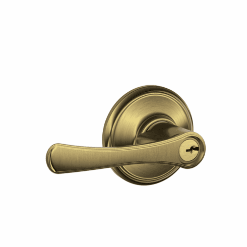 SCHLAGE RESIDENTIAL F51A-VLA-609 F51A Avila Keyed Entry Lever Lock F51AVLA609 F51A VLA 609