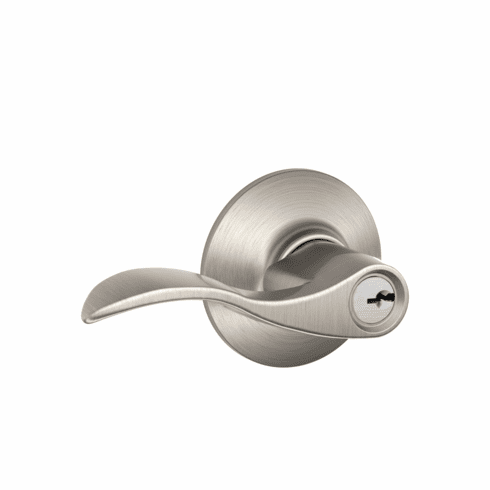 SCHLAGE RESIDENTIAL F51AF-ACC-619 F51Af Accent Keyed Entry Lever Lock F51AFACC619 F51AF ACC 619