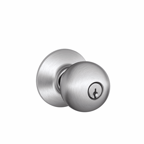 SCHLAGE RESIDENTIAL F51AF-ORB-626-16-203-10-027 F51Af Orbit Keyed Entry Knob Lock F51AFORB6261620310027 F51AF ORB 626 16 203 10 027