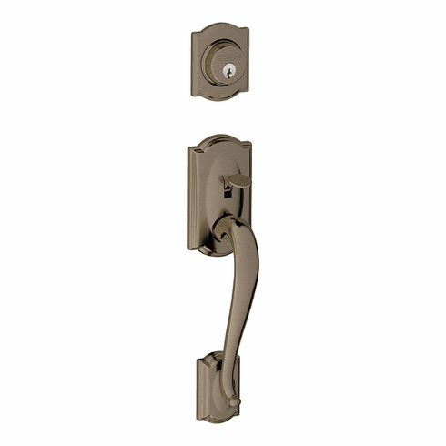 SCHLAGE RESIDENTIAL F58-CAM-620 F58 Camelot Handleset/Entrance Lock Exterior F58CAM620 F58 CAM 620