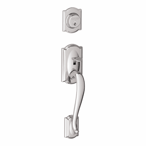 SCHLAGE RESIDENTIAL F58-CAM-625 F58 Camelot Handleset/Entrance Lock Exterior F58CAM625 F58 CAM 625