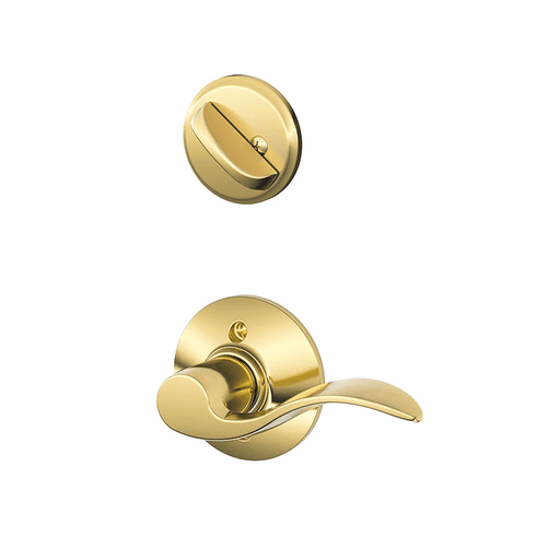 SCHLAGE RESIDENTIAL F59-ACC-605-LH F59 Accent Inside Trim Handleset/Entrance Lever Lock F59ACC605LH F59 ACC 605 LH