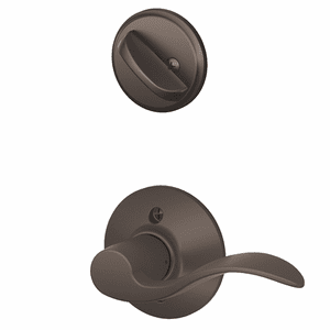 SCHLAGE RESIDENTIAL F59-ACC-613-LH F59 Accent Inside Trim Handleset/Entrance Lever Lock F59ACC613LH F59 ACC 613 LH