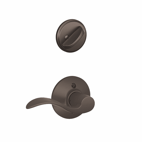 SCHLAGE RESIDENTIAL F59-ACC-613-RH F59 Accent Inside Trim Handleset/Entrance Lever Lock F59ACC613RH F59 ACC 613 RH