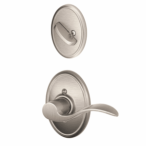 SCHLAGE RESIDENTIAL F59-ACC-619-WKF-RH F59 Accent Inside Trim Handleset/Entrance Lever Lock With Wakefield Trim F59ACC619WKFRH F59 ACC 619 WKF RH