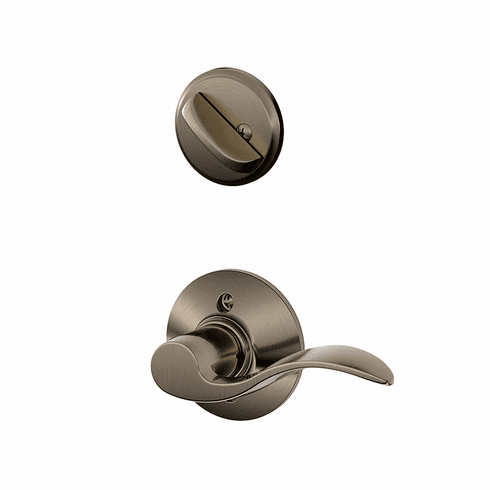 SCHLAGE RESIDENTIAL F59-ACC-620-LH F59 Accent Inside Trim Handleset/Entrance Lever Lock F59ACC620LH F59 ACC 620 LH