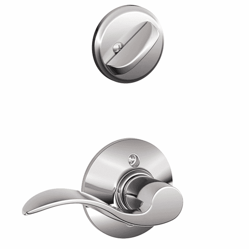 SCHLAGE RESIDENTIAL F59-ACC-625-RH F59 Accent Inside Trim Handleset/Entrance Lever Lock F59ACC625RH F59 ACC 625 RH