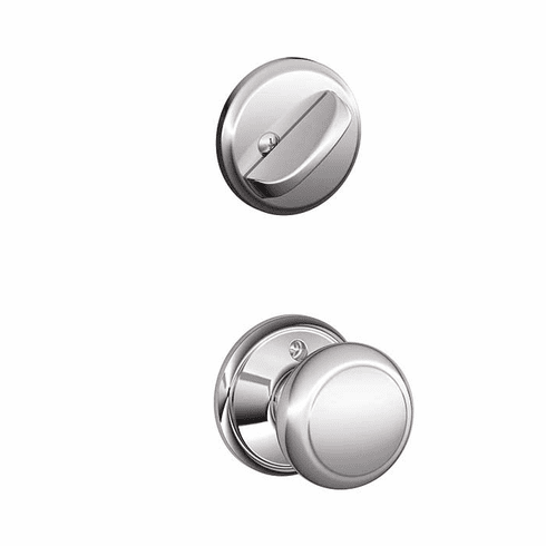SCHLAGE RESIDENTIAL F59-AND-625 F59 Andover Inside Trim Handleset/Entrance Knob Lock F59AND625 F59 AND 625