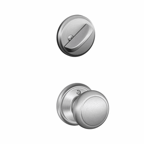 SCHLAGE RESIDENTIAL F59-AND-626 F59 Andover Inside Trim Handleset/Entrance Knob Lock F59AND626 F59 AND 626