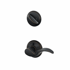 SCHLAGE RESIDENTIAL F59-AVA-716-LH F59 Avanti Inside Trim Handleset/Entrance Lever Lock F59AVA716LH F59 AVA 716 LH