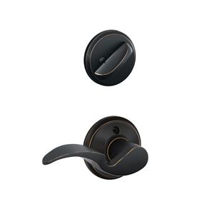 SCHLAGE RESIDENTIAL F59-AVA-716-RH F59 Avanti Inside Trim Handleset/Entrance Lever Lock F59AVA716RH F59 AVA 716 RH