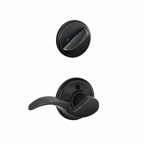 SCHLAGE RESIDENTIAL F59-AVA-716-RH F59 Avanti Inside Trim Handleset/Entrance Lever Lock F59AVA716RH F59 AVA 716 RH