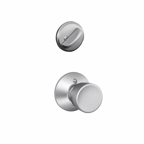 SCHLAGE RESIDENTIAL F59-BEL-626 F59 Bell Inside Trim Handleset/Entrance Knob Lock F59BEL626 F59 BEL 626