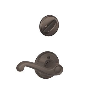 SCHLAGE RESIDENTIAL F59-CHP-613-RH F59 Champagne Inside Trim Handleset/Entrance Lever Lock F59CHP613RH F59 CHP 613 RH