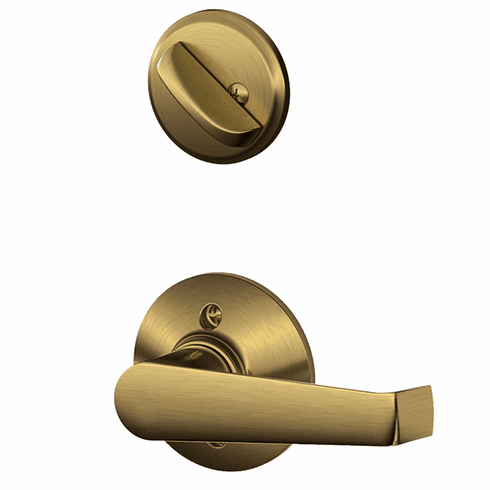 SCHLAGE RESIDENTIAL F59-ELA-609 F59 Elan Inside Trim Handleset/Entrance Lever Lock F59ELA609 F59 ELA 609