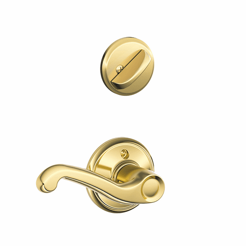 SCHLAGE RESIDENTIAL F59-FLA-605-RH F59 Flair Inside Trim Handleset/Entrance Lever Lock F59FLA605RH F59 FLA 605 RH