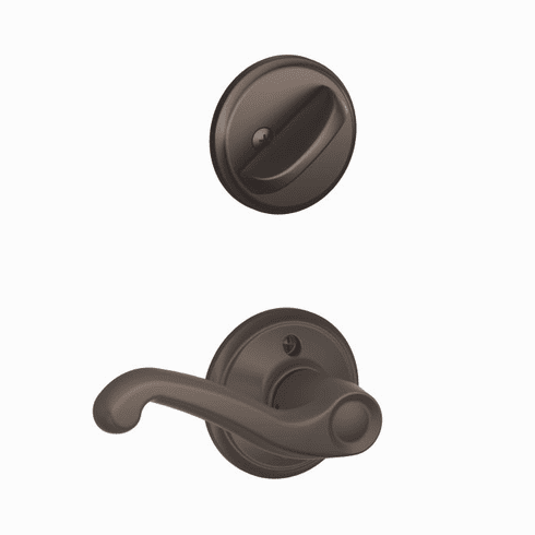 SCHLAGE RESIDENTIAL F59-FLA-613-RH F59 Flair Inside Trim Handleset/Entrance Lever Lock F59FLA613RH F59 FLA 613 RH