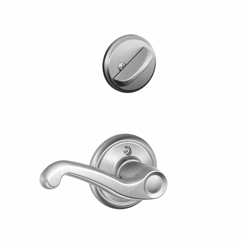 SCHLAGE RESIDENTIAL F59-FLA-626-RH F59 Flair Inside Trim Handleset/Entrance Lever Lock F59FLA626RH F59 FLA 626 RH