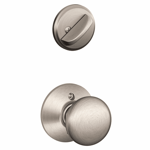 SCHLAGE RESIDENTIAL F59-PLY-619 F59 Plymouth Inside Trim Handleset/Entrance Knob Lock F59PLY619 F59 PLY 619