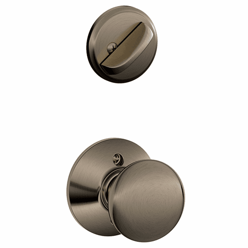 SCHLAGE RESIDENTIAL F59-PLY-620 F59 Plymouth Inside Trim Handleset/Entrance Knob Lock F59PLY620 F59 PLY 620