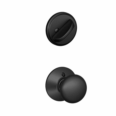 SCHLAGE RESIDENTIAL F59-PLY-622 F59 Plymouth Inside Trim Handleset/Entrance Knob Lock F59PLY622 F59 PLY 622