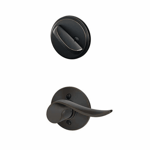 SCHLAGE RESIDENTIAL F59-SAC-716-LH F59 Sacramento Inside Trim Handleset/Entrance Lever Lock F59SAC716LH F59 SAC 716 LH