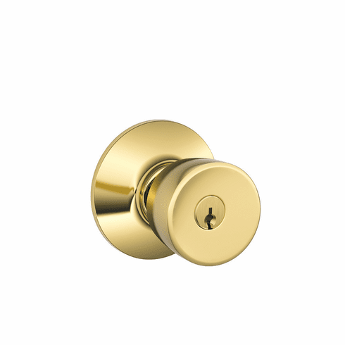 SCHLAGE RESIDENTIAL F80-BEL-605 F80 Bell Storeroom Knob Lock F80BEL605 F80 BEL 605