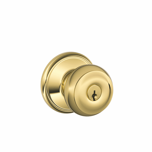 SCHLAGE RESIDENTIAL F80-GEO-605 F80 Georgian Storeroom Knob Lock F80GEO605 F80 GEO 605