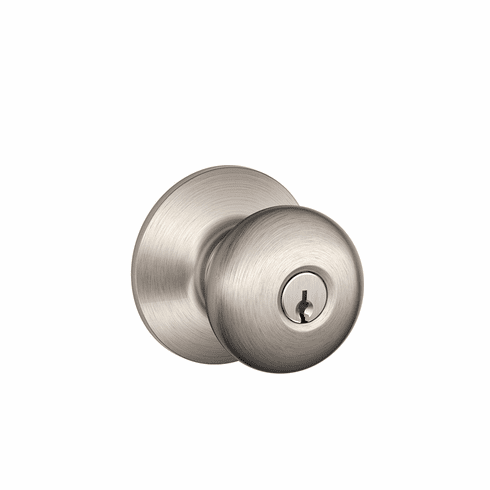 SCHLAGE RESIDENTIAL F80-PLY-619 F80 Plymouth Storeroom Knob Lock F80PLY619 F80 PLY 619