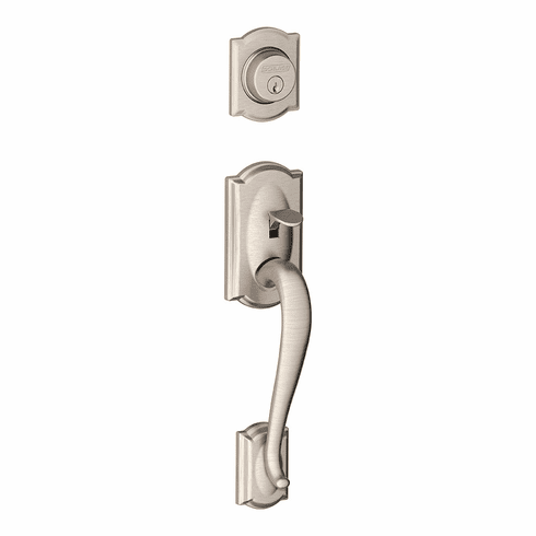 SCHLAGE RESIDENTIAL F92-CAM-619 F92 Camelot Inactive Handleset Exterior F92CAM619 F92 CAM 619
