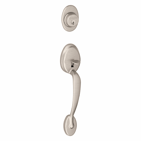 SCHLAGE RESIDENTIAL F92-PLY-619 F92 Plymouth Inactive Handleset Exterior F92PLY619 F92 PLY 619