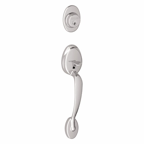 SCHLAGE RESIDENTIAL F92-PLY-625 F92 Plymouth Inactive Handleset Exterior F92PLY625 F92 PLY 625