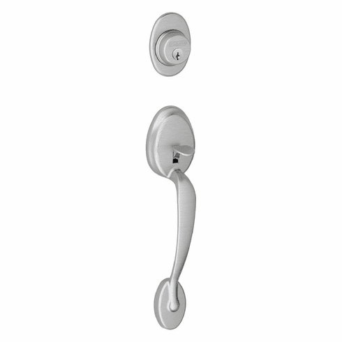 SCHLAGE RESIDENTIAL F92-PLY-626 F92 Plymouth Inactive Handleset Exterior F92PLY626 F92 PLY 626