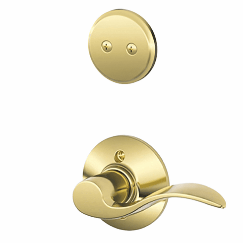 SCHLAGE RESIDENTIAL F94-ACC-605-LH F94 Accent Lever Inside Trim For Dummy Handleset F94ACC605LH F94 ACC 605 LH