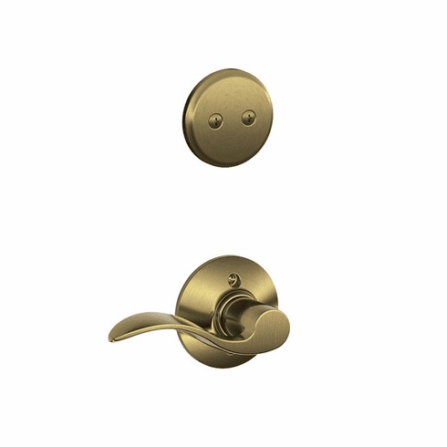 SCHLAGE RESIDENTIAL F94-ACC-609-RH F94 Accent Lever Inside Trim For Dummy Handleset F94ACC609RH F94 ACC 609 RH